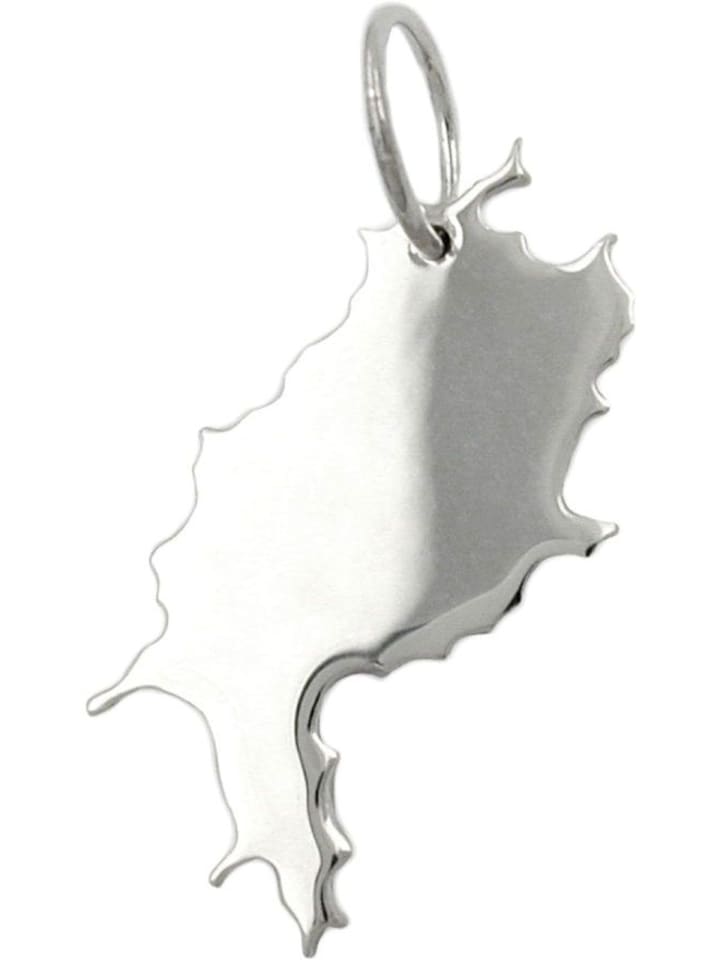 Anhänger 26x12,5mm Silber 925 in silber
