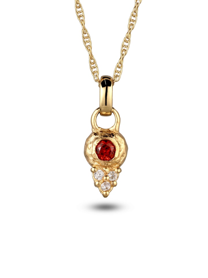 Halskette 925 Sterling Silber in Gold