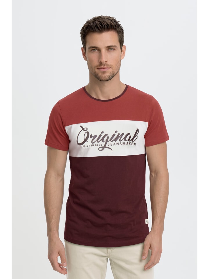 Rundhalsshirt BHNero in Rot