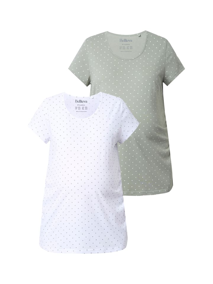 Shirt in graugrün