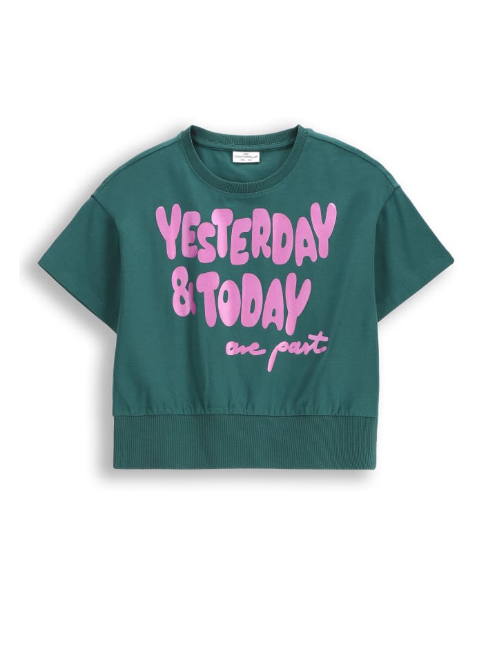 T-Shirt mit kurzen Ärmeln in grün