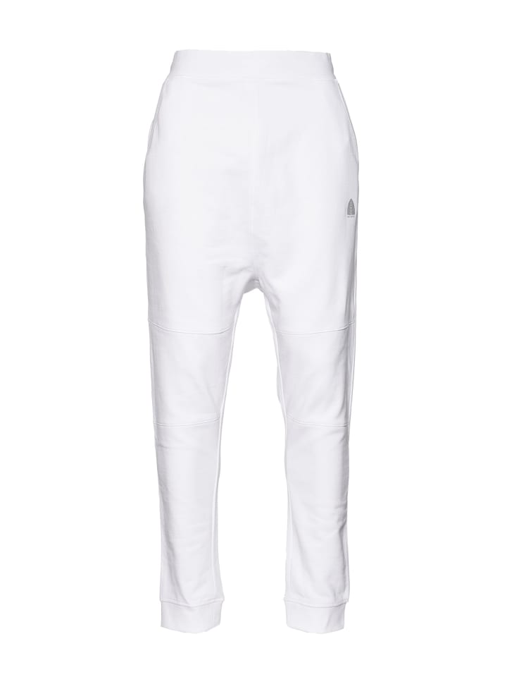 Trousers - Sweat in white