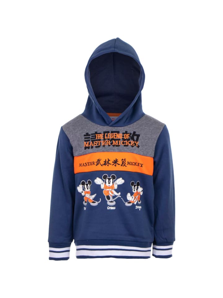 Mickey Mouse Hoodie Stilvol und bequem für Kinder 4 Jahre Blau in Blau