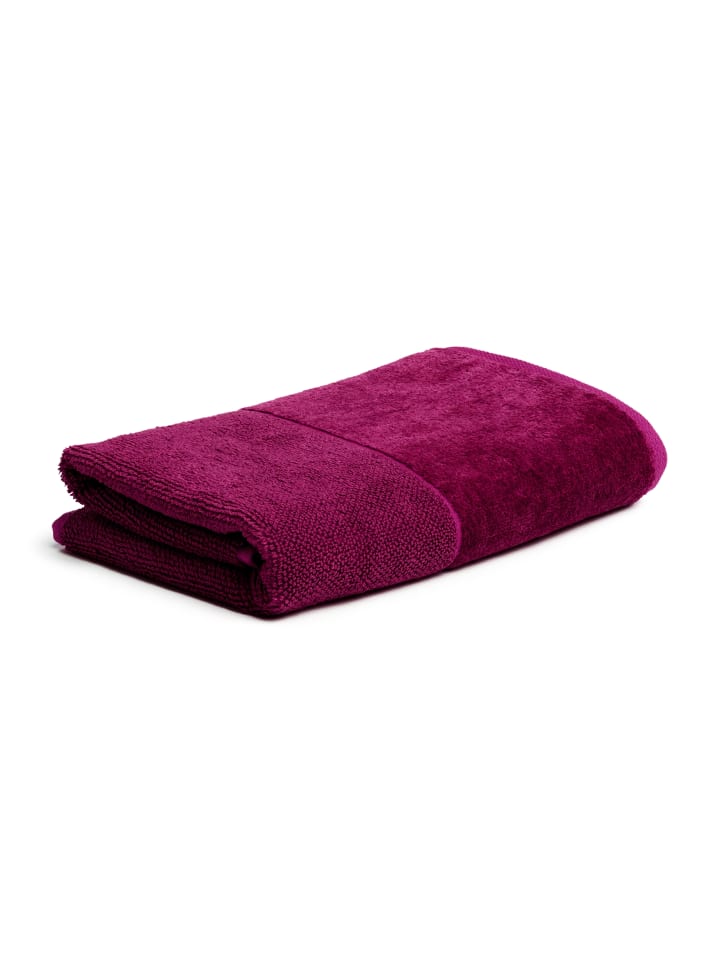 Handtuch Bamboo Luxe in berry