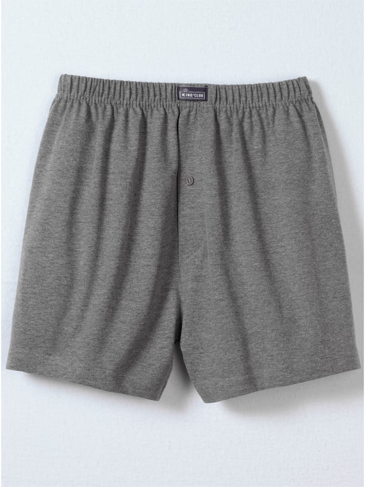 Boxershorts in blau + grau + bordeaux