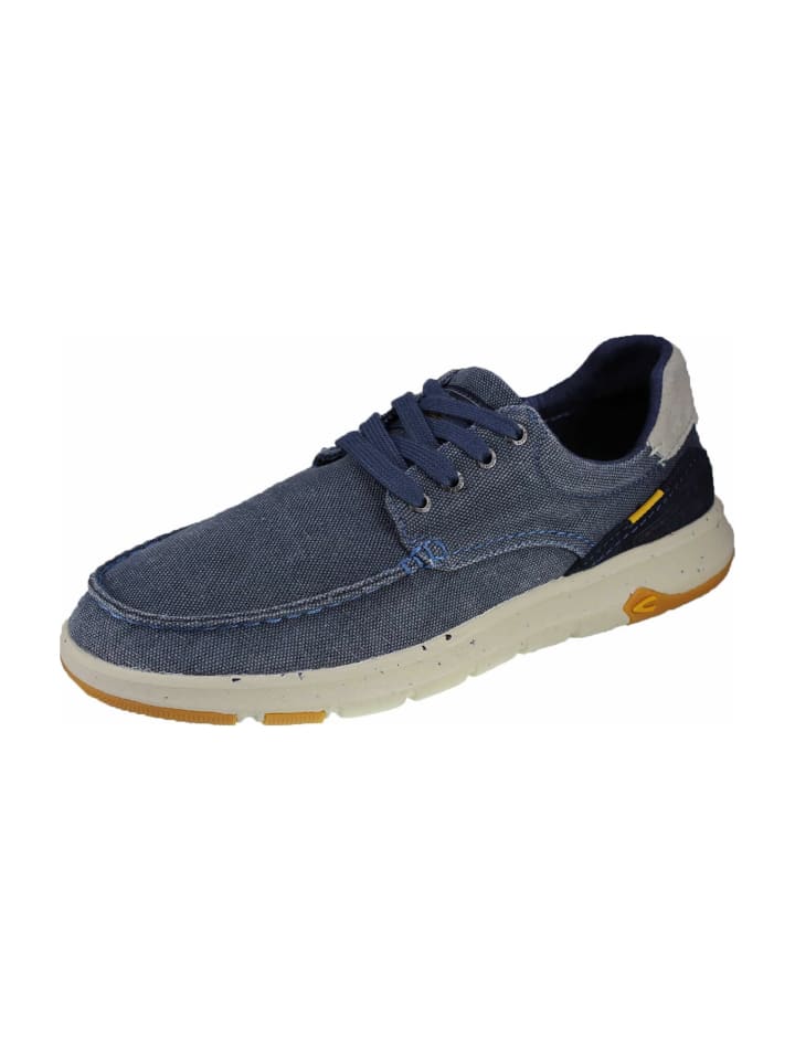 Komfort Schnürschuhe in Blau