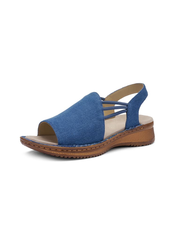 Sandale in blau
