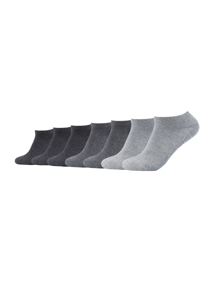 Sneakersocken 7er Pack grey