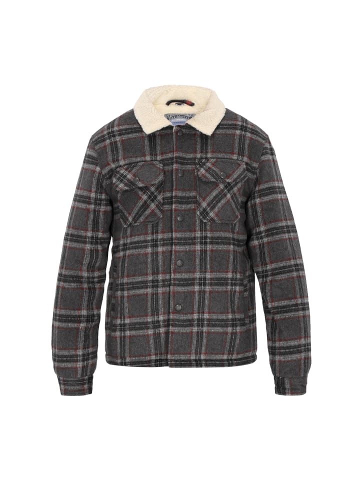 Men Jacket in grey multicolor