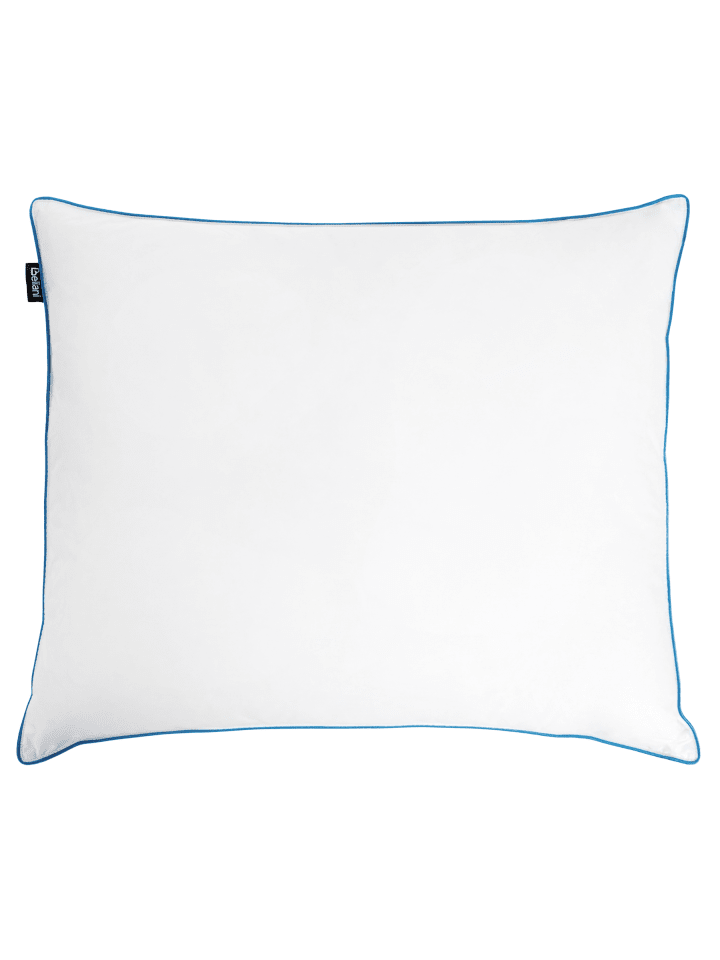 Kissen ANETO in Weiß/Blau - (W) 80 x (H) 7 x (L) 80 cm