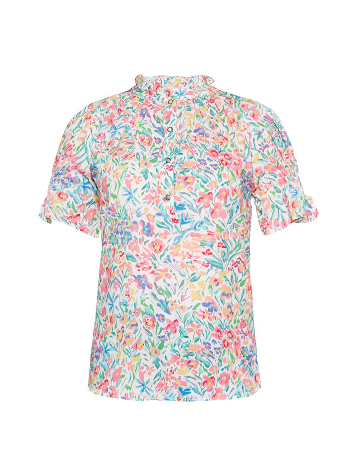 Women Blouse in multicolour pink