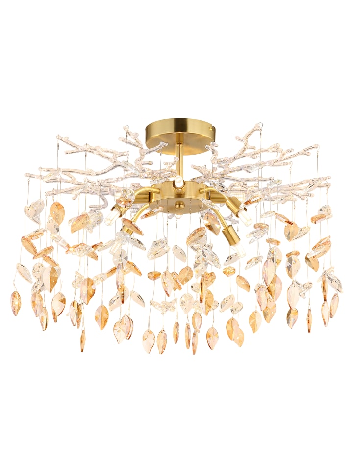 Deckenleuchte "DANNA" in gold