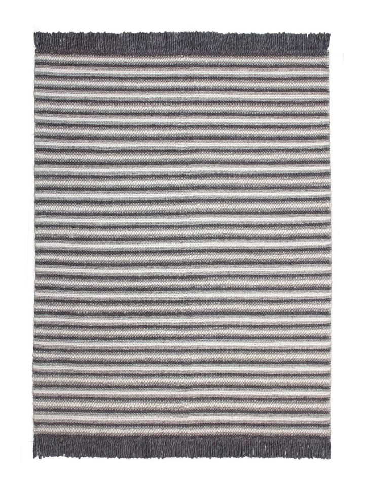 Kurzflor Teppich Nadine 310 in Natur Anthrazit