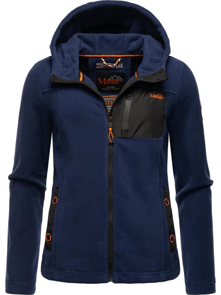 Fleecejacke Mount Iwaki in Navy