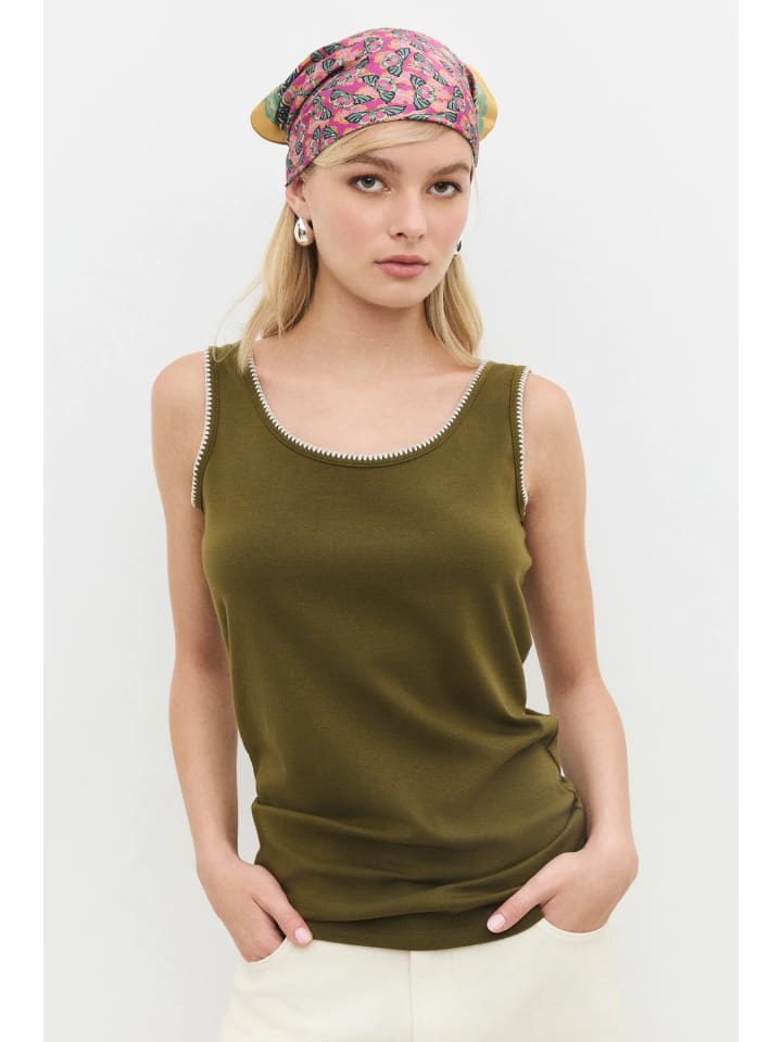 Blouse in Khaki