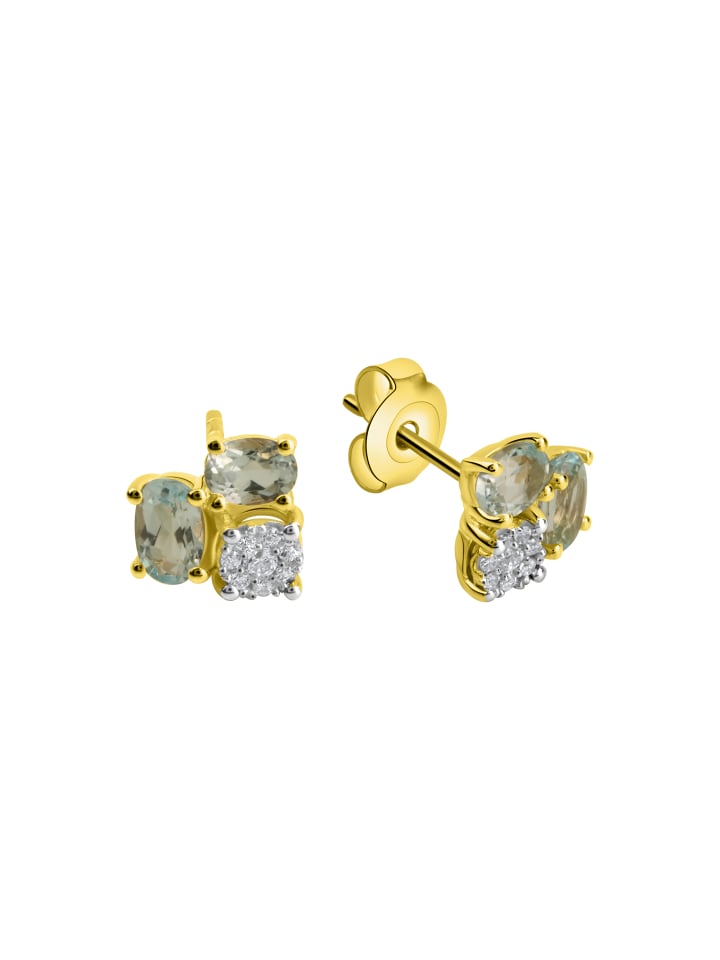 375/- Gold in mehrfarbig