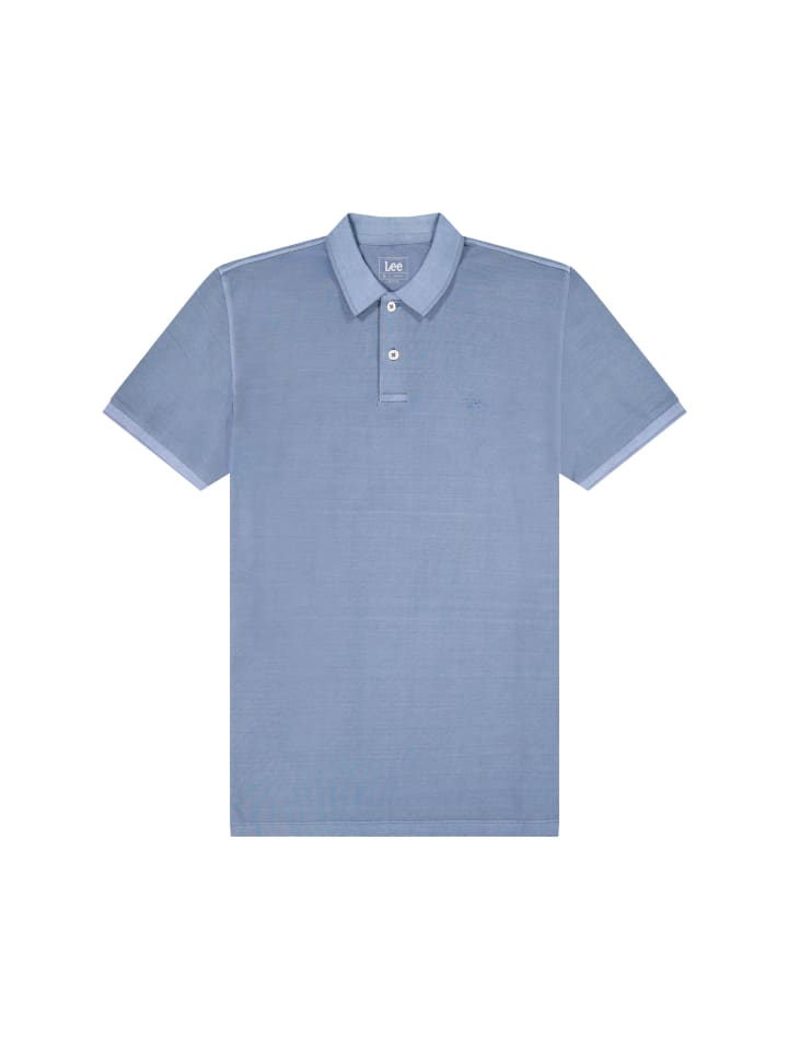 Polo Garment Dye in Dustier Blue