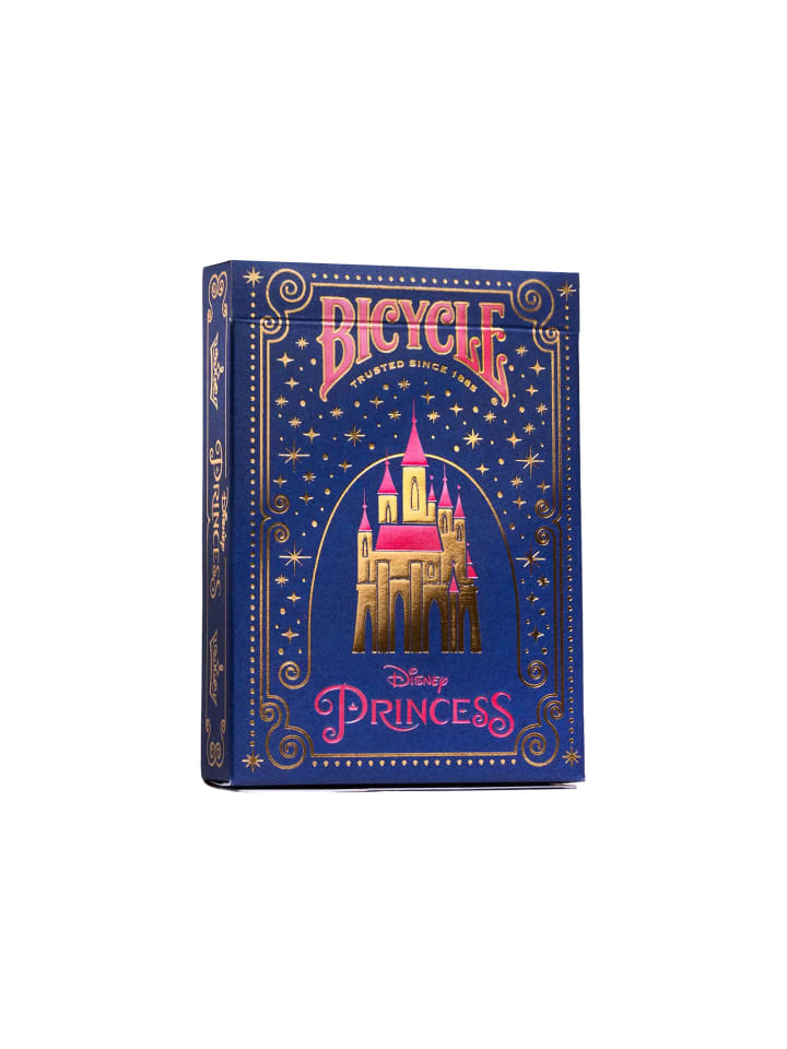 Bicycle® Kartendeck - Disney Princess (navy) in mehrfarbig