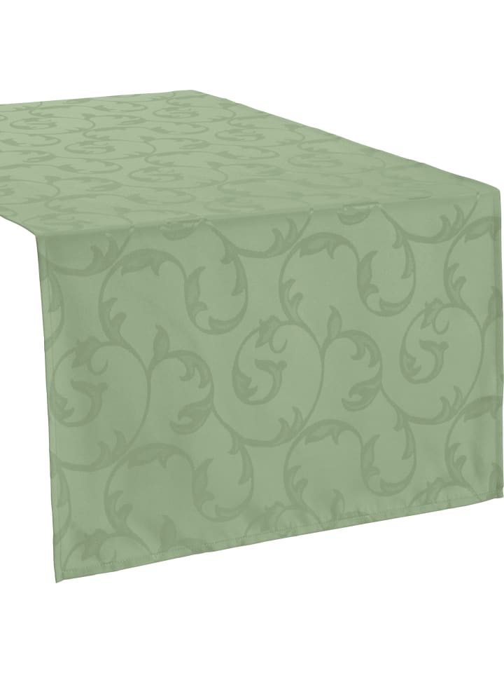 Jacquard Tischläufer Greven in grün