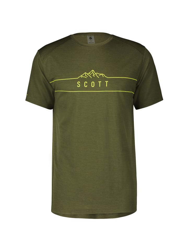 M DEFINEDMERINO S/SL SHIRT in Grün