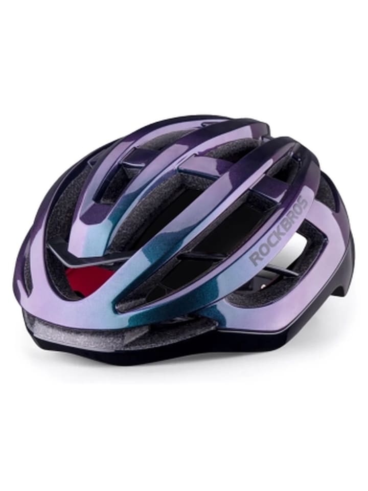 Rockbros HC 58C L Fahrradhelm 58 61 cm Blaues Chamaleon