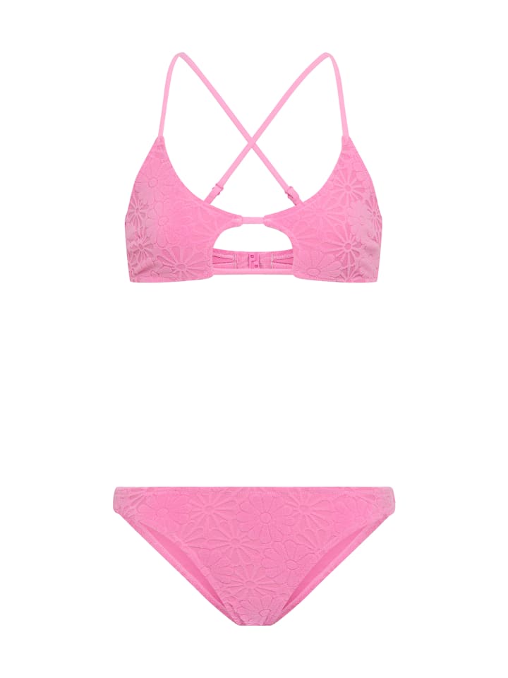 Bustier-Bikini in hellrosa