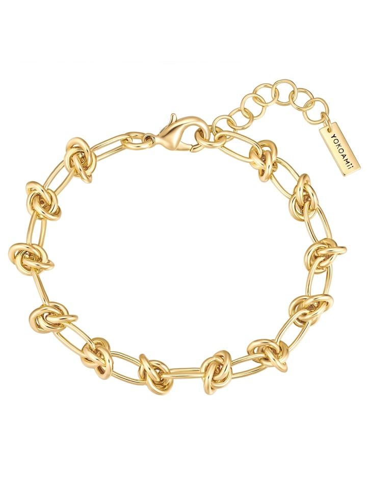 Armband aus Messing in gelbgold
