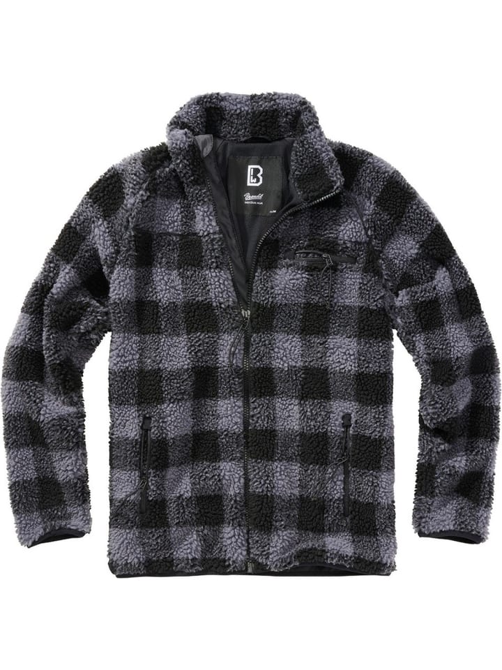 Fleecejacke/Fleecepullover "Teddyfleece Jacket" in Schwarz