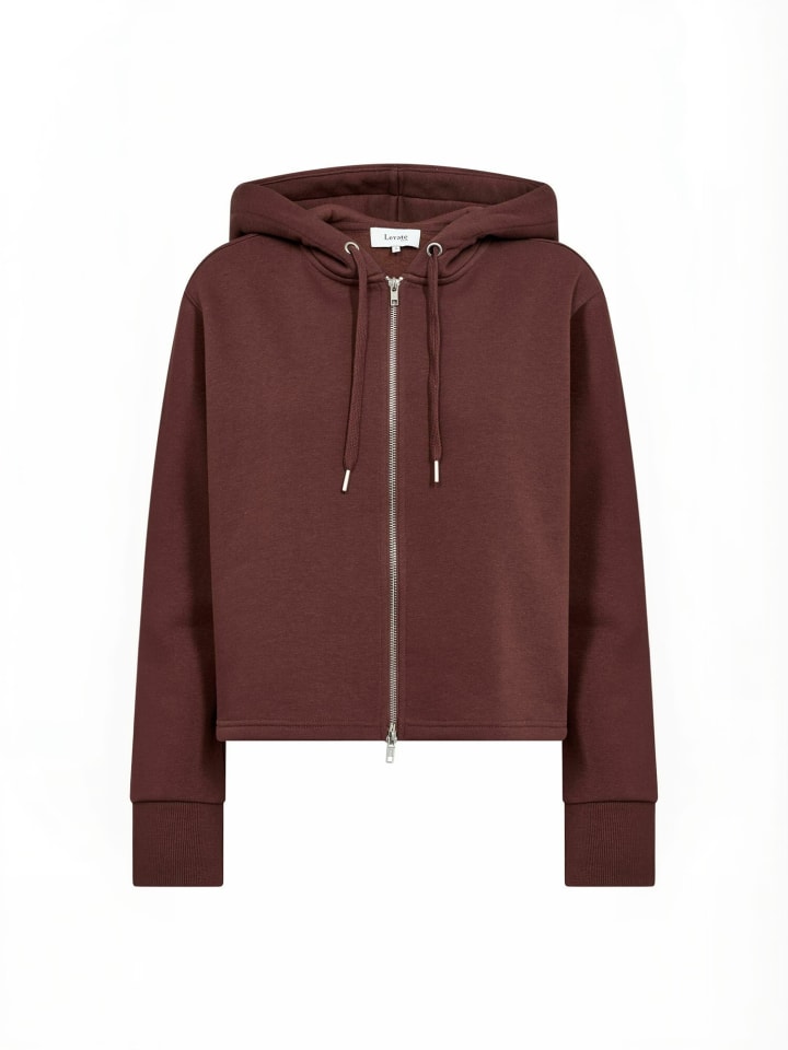 Pullover LR-NUKA in 4108 - BITTER CHOCOLATE
