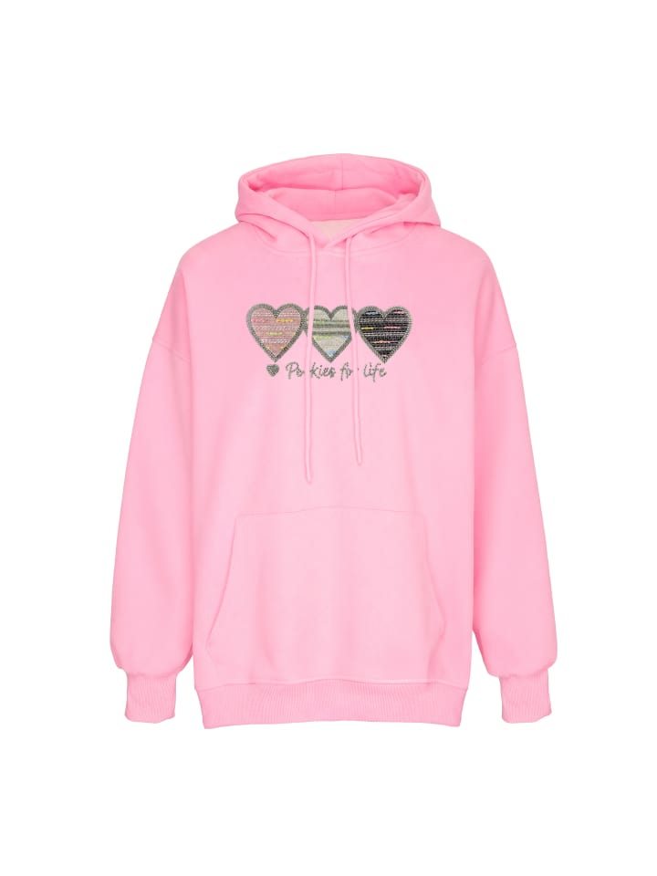 Women Hoodie in Pink