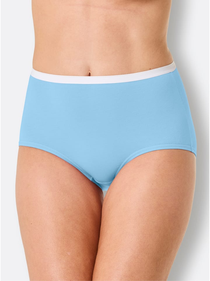 Taillenslip in aqua + orchidee + zitrone + taubenblau
