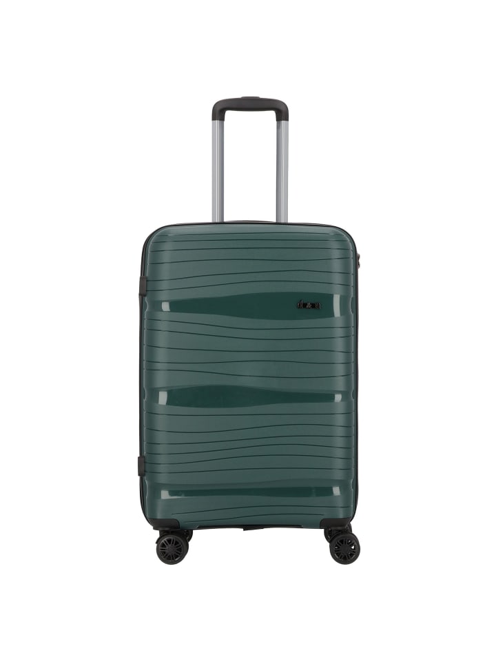 Travel Line 4300 4 Rollen Trolley M 68 cm dark green