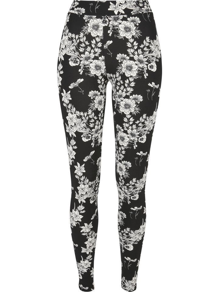 Leggings in blackflower