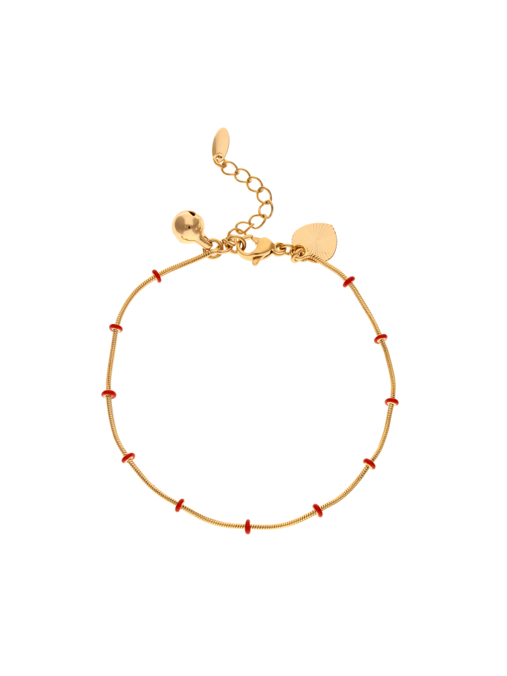 Women Bracelet in ROSE_GOLD_RED