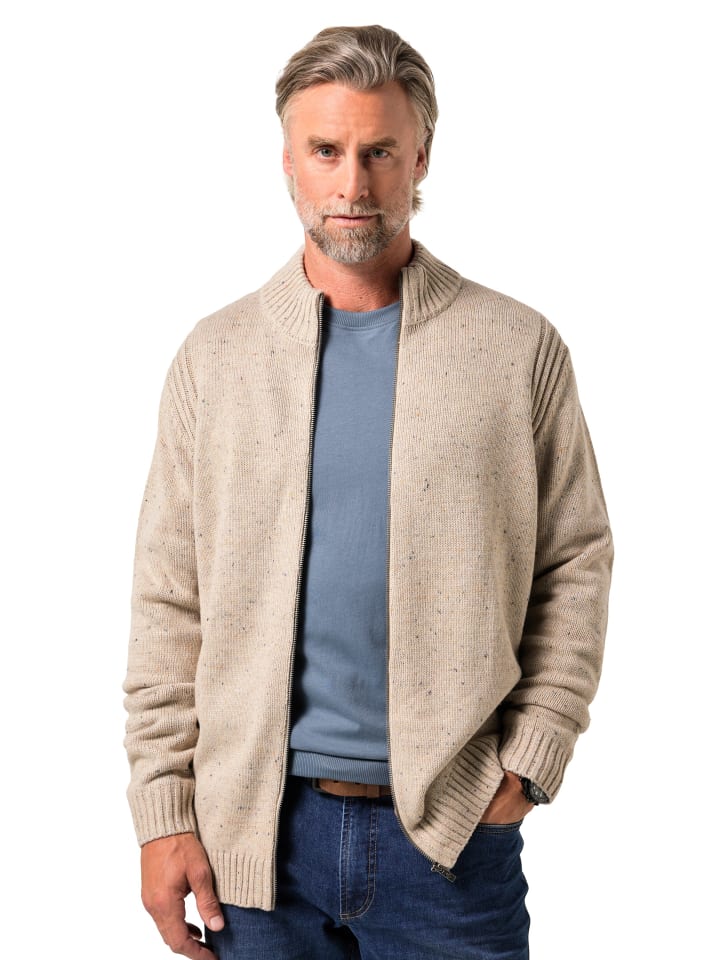 Strickjacke in natur