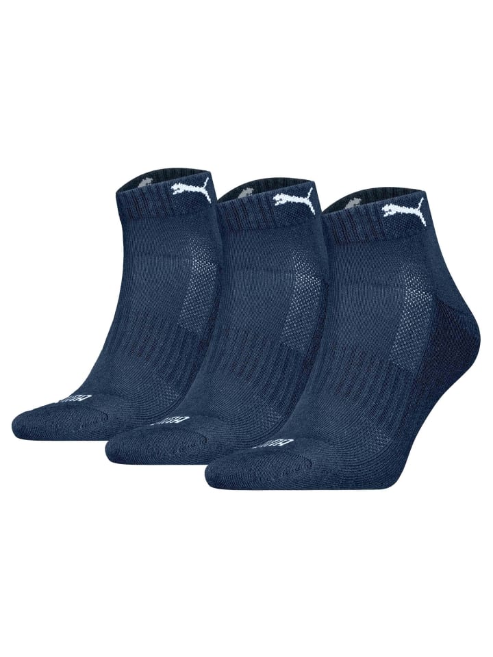 Socken 3er Pack in Blau