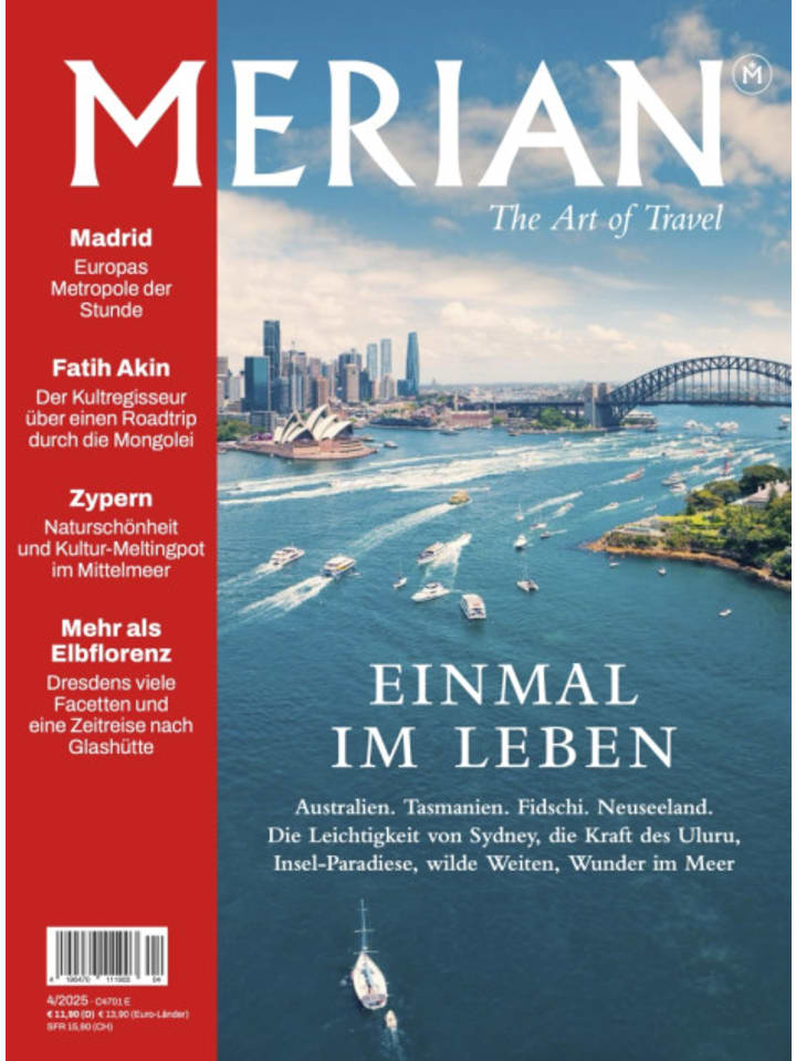 Gutschein: 6 Ausgaben MERIAN Magazin