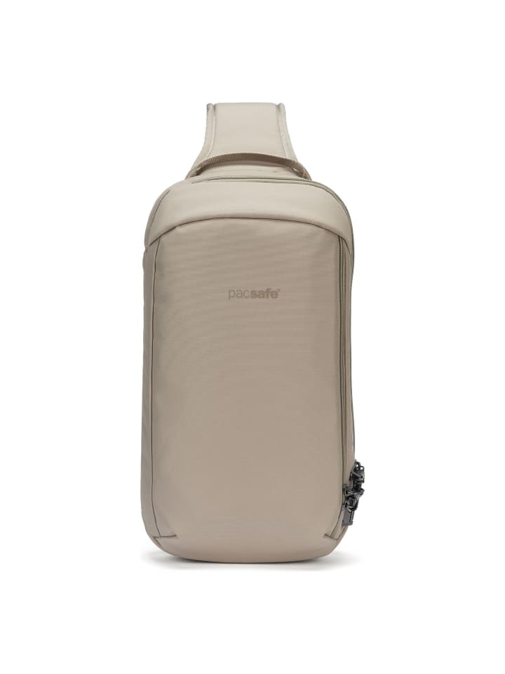 Pacsafe V Sling Bag RFID Schutz 40 cm beige