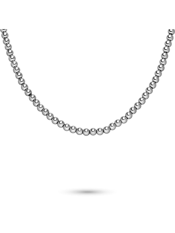 Halskette The Steel Ball in silber