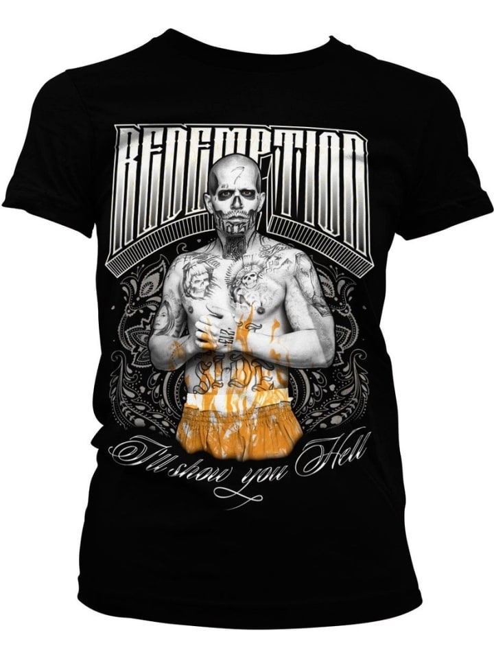 Shirt in Schwarz