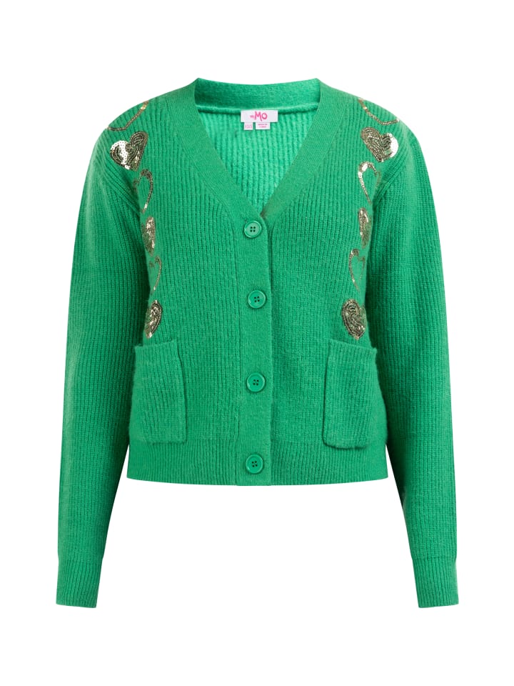 Damen Strickjacke in Grün