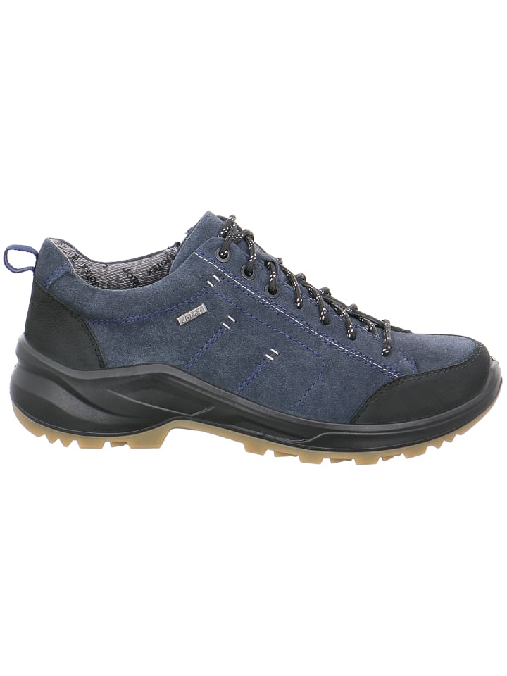 Schnürschuh in blau