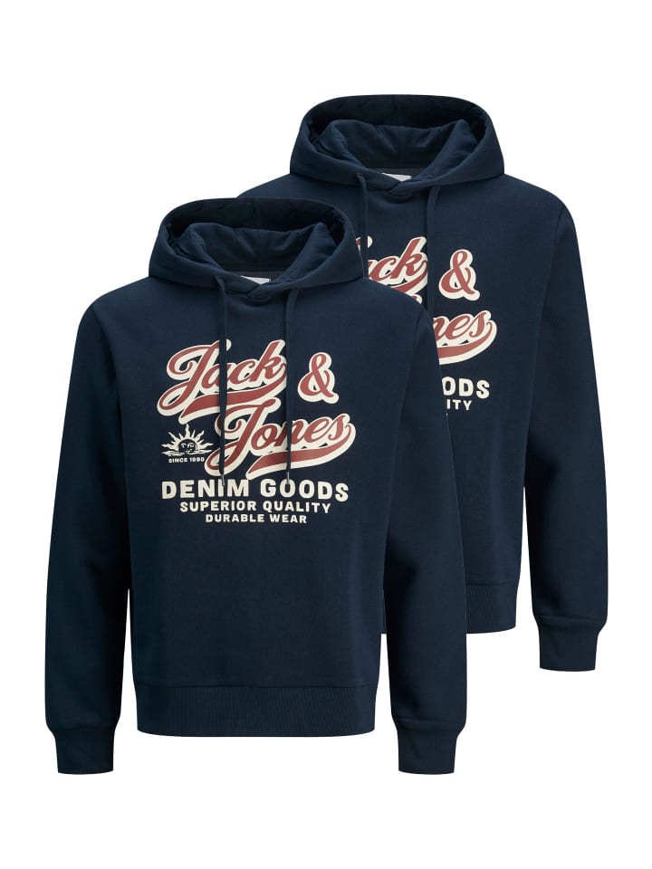 Sweatshirt / Hoodie Logo in Sky captain