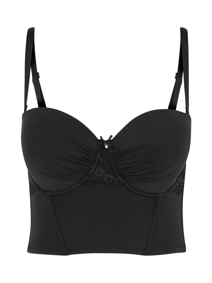 Corsage in schwarz