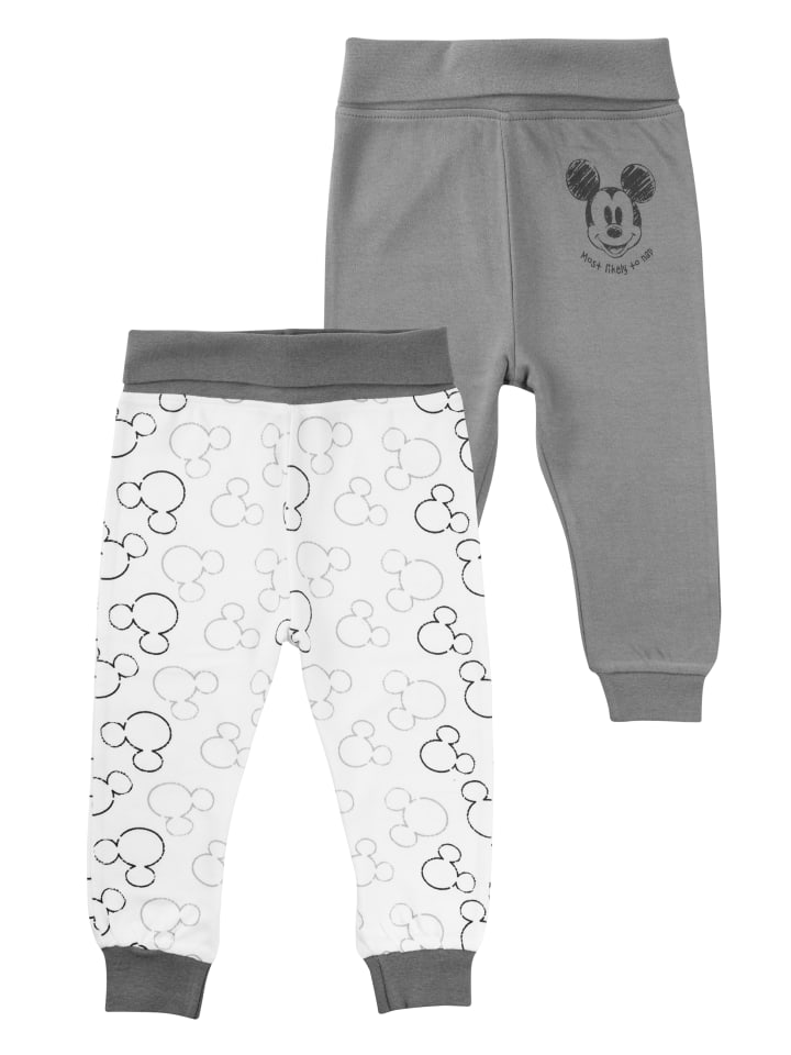 2er Pack Disney Mickey Mouse Baby Hose Babyhose Babykleidung in Mehrfarbig