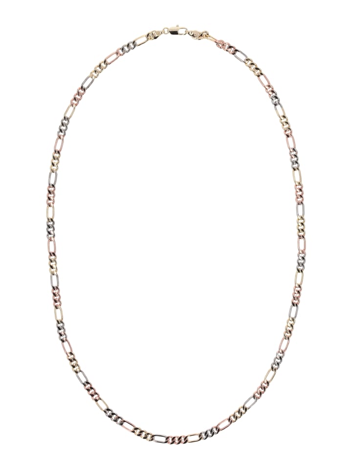 Women Necklace in Gold Rose Silver
