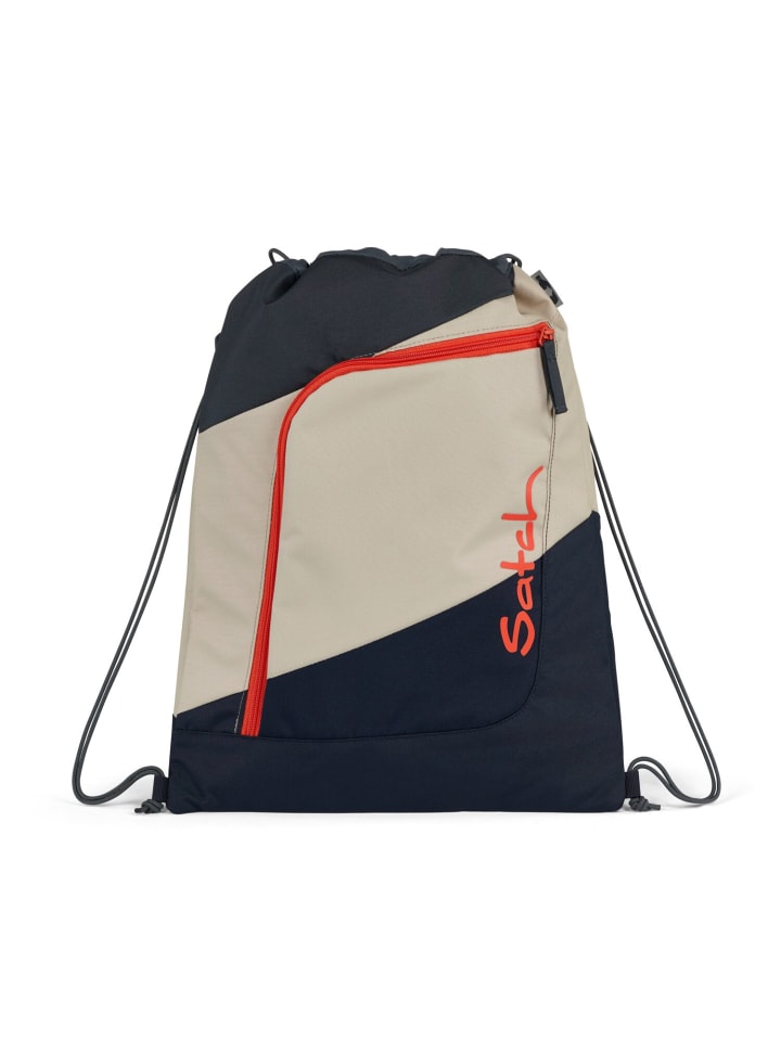Sportbeutel Cliff Jumper in Grau/Blau/Beige