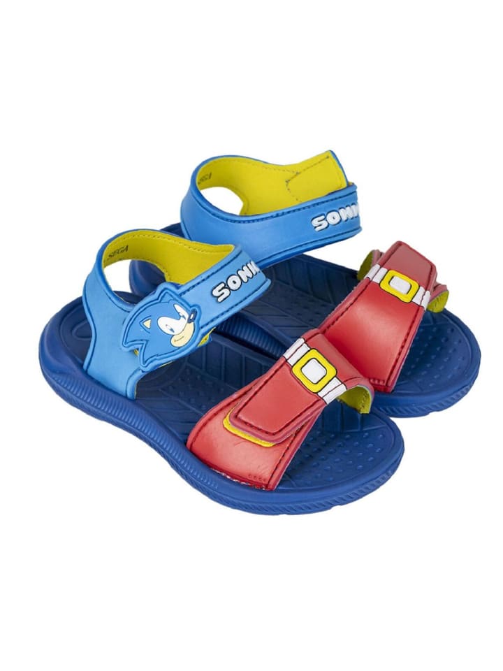 Sonic Sommerschuhe für Kinder Sandalen Größe 27 in Blau