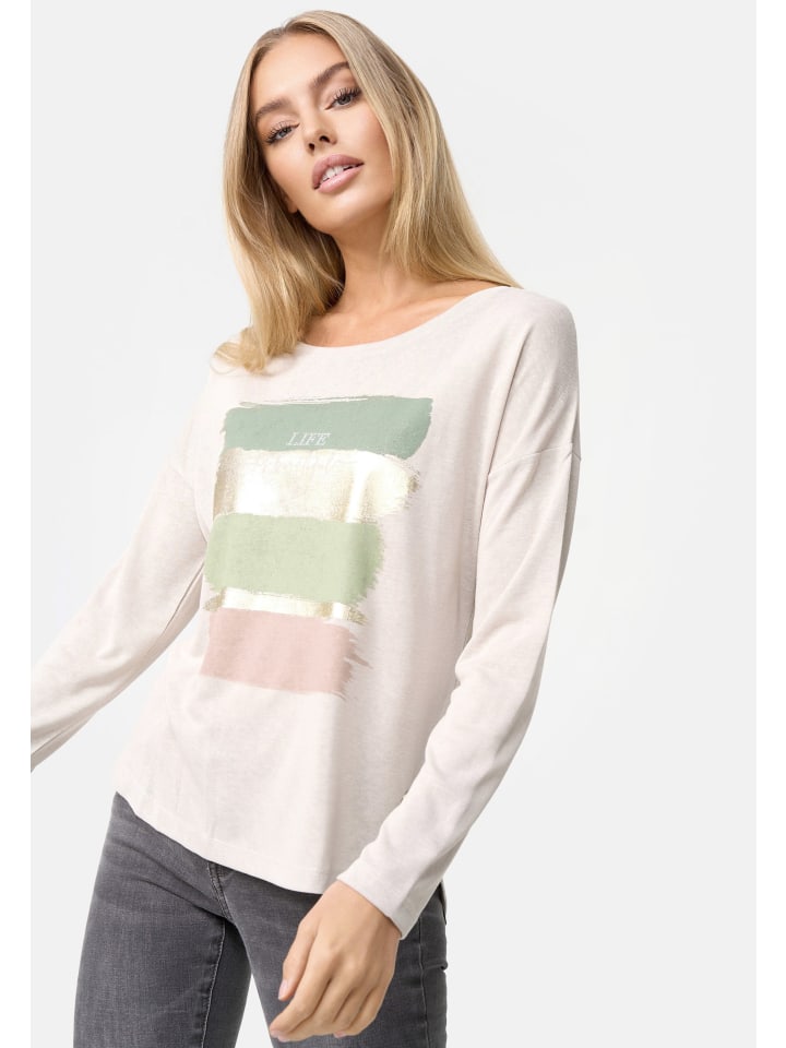 Decay Langarmshirt in Beige günstig kaufen | limango