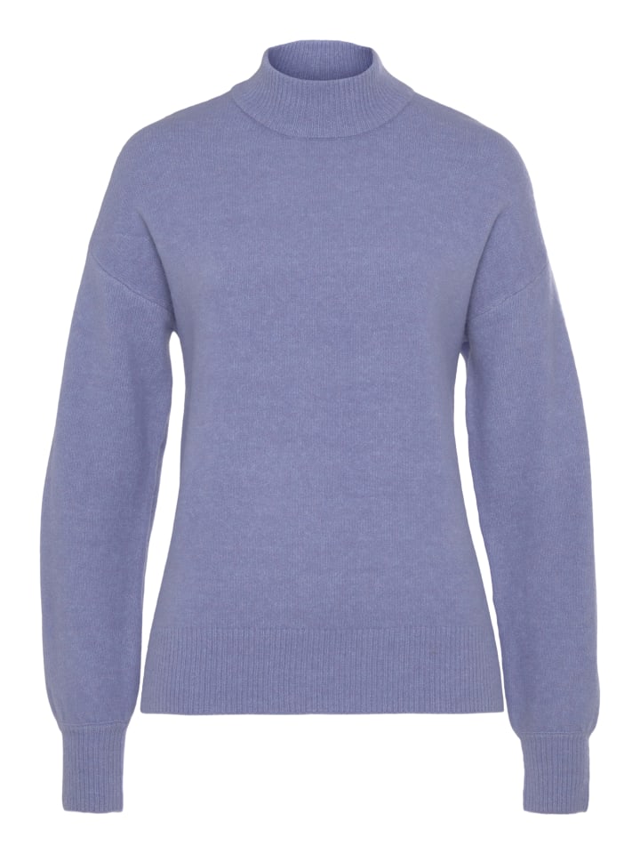Strickpullover in lila